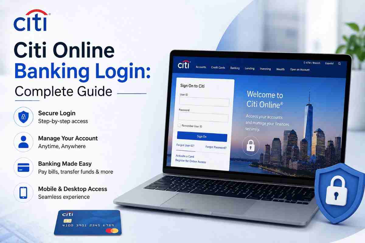 Citi Online Banking Login Complete Guide